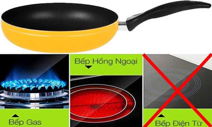 Chảo chống dính báo nhiệt Supor F15A26 - Hàng chính hãng