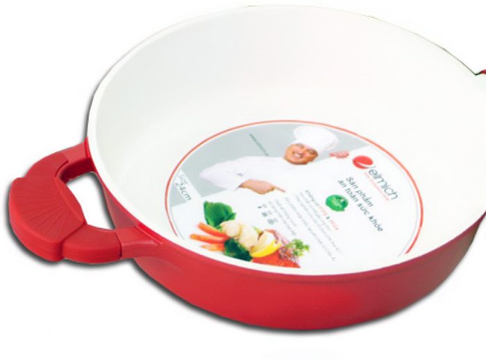 Chảo chống dính Elmich Red Angle EL-2354460 - 24 cm - Hàng chính hãng