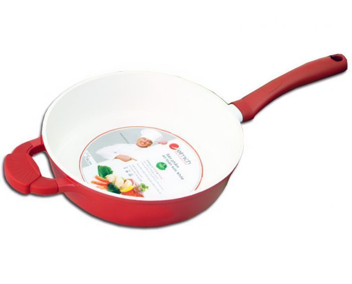 Chảo chống dính Elmich Red Angle EL-2354462 - 28 cm - Hàng chính hãng