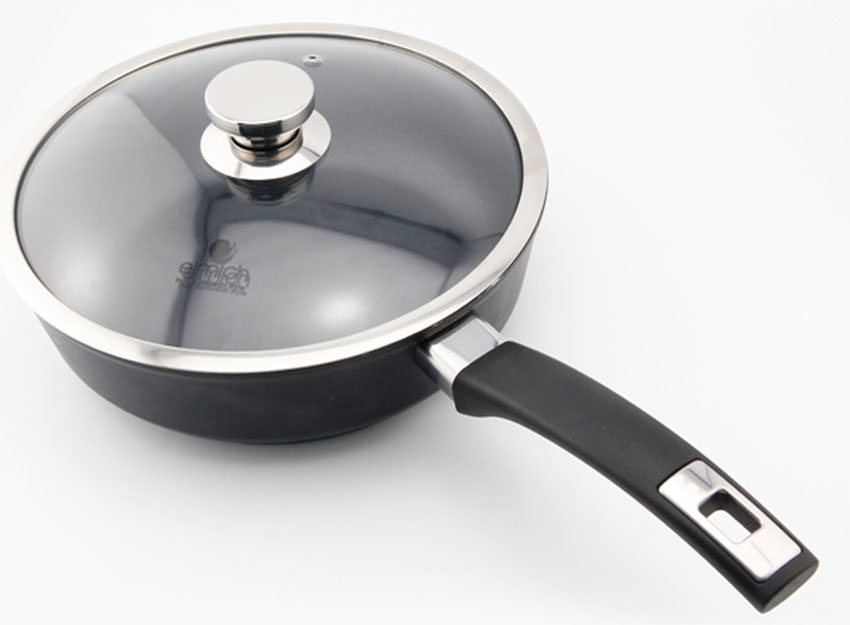 Chảo chống dinh đáy từ Peek Linie 24cm Elmich EL3252