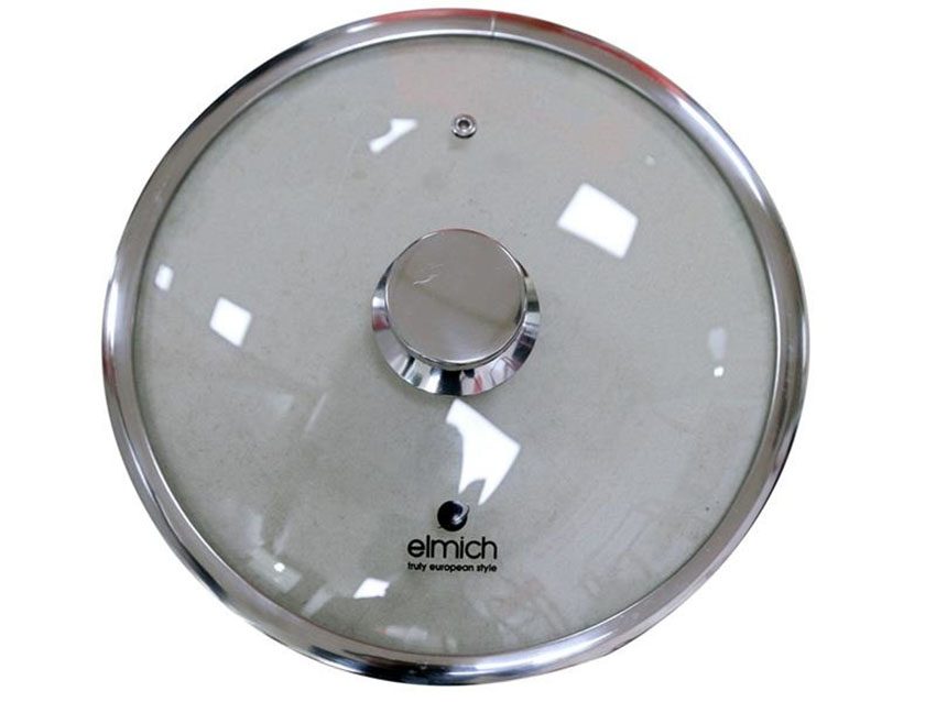 Nắp đậy của chảo chống dính đáy từ Peek Linie 28cm Elmich EL3254