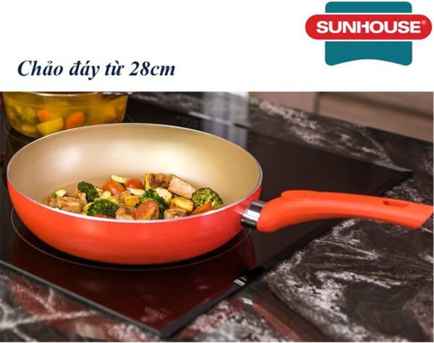 Chức năng của Chảo chống dính đáy từ Sunhouse SWP28MA