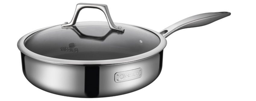 Chảo chống dính Inox 304 Potenza 20cm Elmich EL3256 - Hàng chính hãng