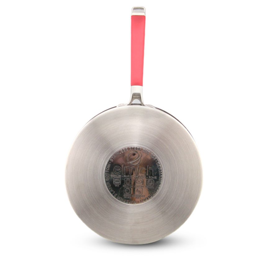 Đáy chảo chống dính inox 304 Red Velvet 26cm Elmich EL3251