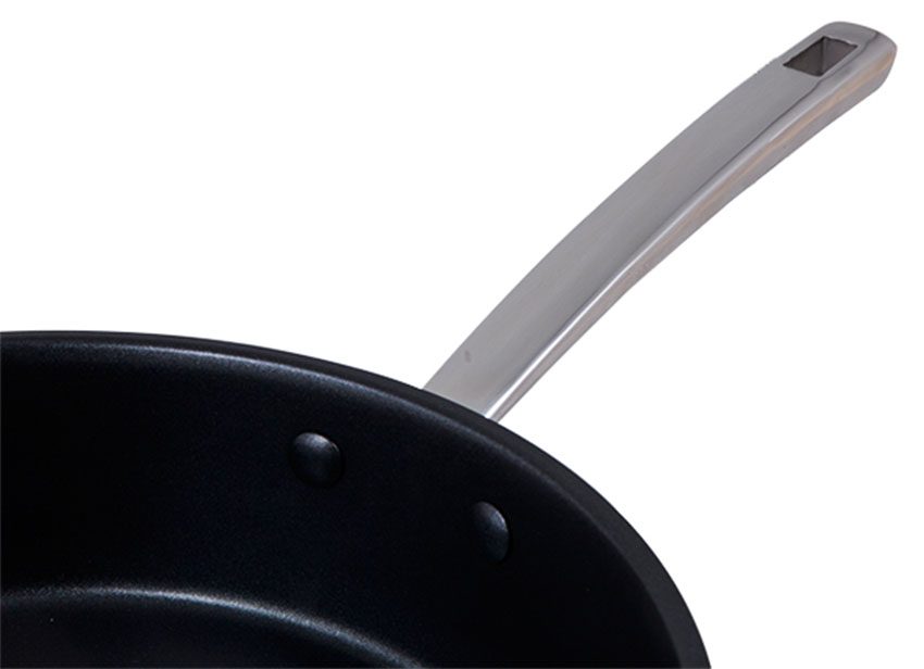 Cán cầm tán đinh của chảo chống dính inox 304 Zeus 28cm Elmich EL0978