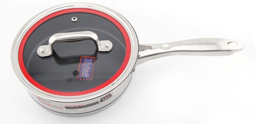 Chảo chống dính inox Praha 28cm Elmich EL3137 - Hàng chính hãng