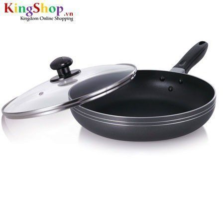 Chảo chống dính nắp kính Supor Everyway NJE24 - Hộp kim nhôm