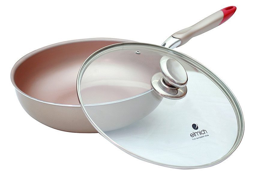 Chảo chống dính sâu lòng Helen 28cm Elmich EL-1164 - Hàng chính hãng