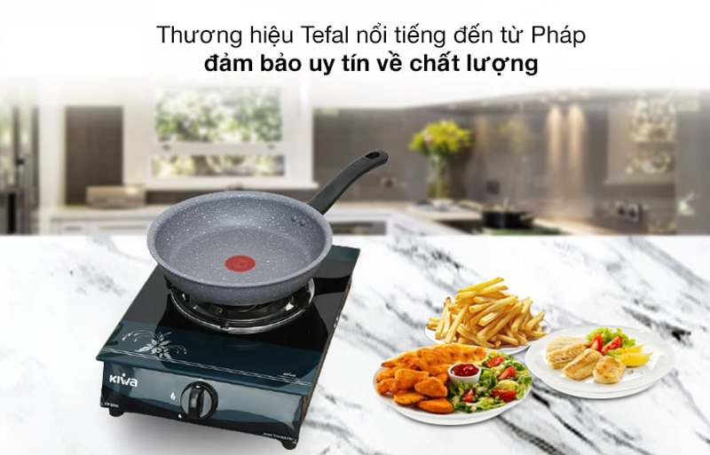 Chảo chiên chống dính Tefal 24cm G1340495 - Hàng chính hãng