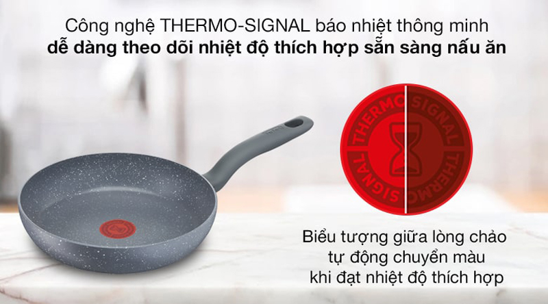 Chảo chiên chống dính Tefal 24cm G1340495 - Hàng chính hãng
