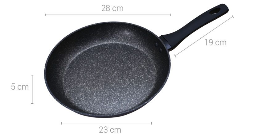 Chảo đá hoa cương Sunhouse SFP28B - Hàng chính hãng