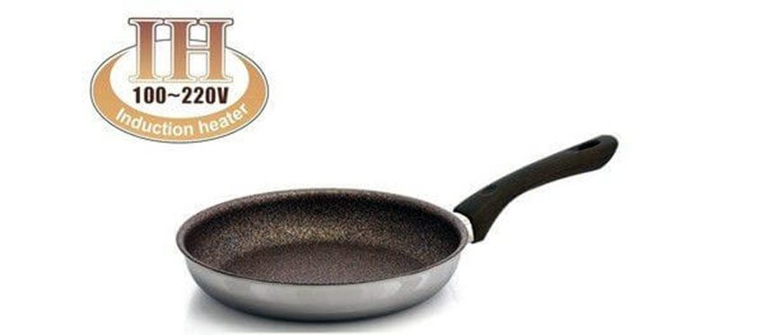 Chảo đá inox cạn Korea King KFP-24NSF - Hàng chính hãng