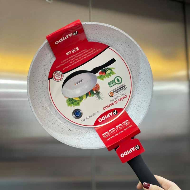 Chảo từ Rapido 26cm đáy chấm RP26-RD2 - Hàng chính hãng