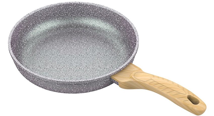 Chảo đúc vân đá đáy từ Sunhouse SHG1126MMB - Hàng chính hãng