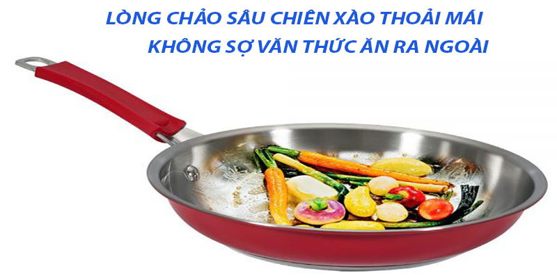Chảo inox Saiko SK-5020 - Hàng chính hãng