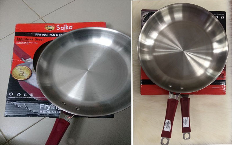 Chảo inox Saiko SK-5030 - Hàng chính hãng