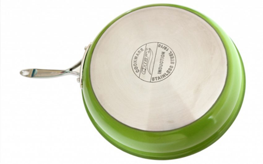 Chảo inox bếp từ ba lớp Chef's EH-FRY300 - Hàng chính hãng