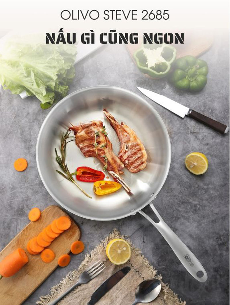 Có thể nấu được rất nhiều món ngon: chiên, xào, ...