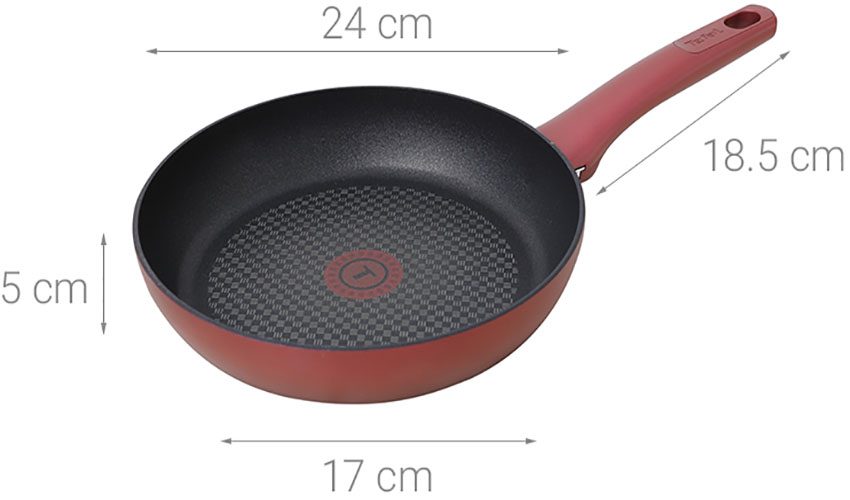 Kích thước của Chảo nhôm chống dính Tefal C6820472