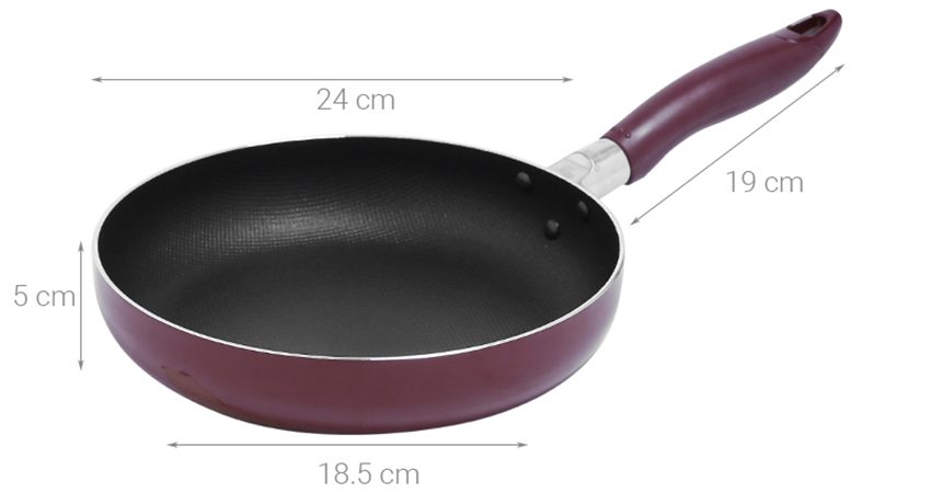 Kích thước của chảo sần Jolly Sunhouse SJ24