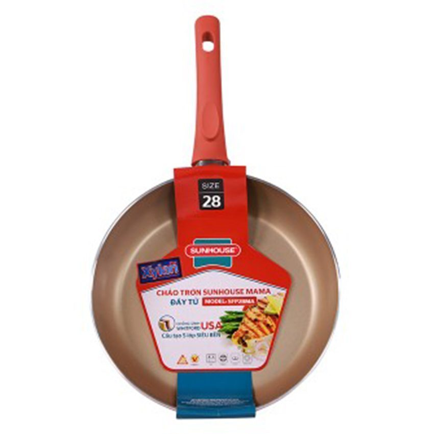 Chảo trơn Sunhouse mama SFP28MA - Hàng chính hãng