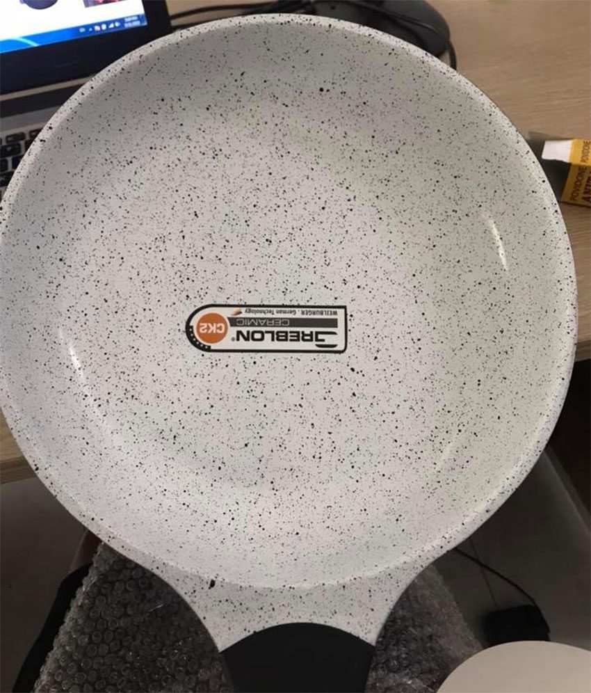 Chảo từ 24cm Rapido RP24-RD đáy chấm - Hàng chính hãng