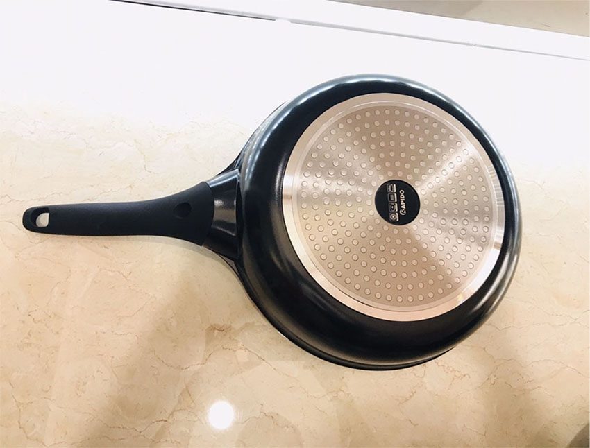 Chảo từ teflon Rapido TEFLON 28CM đáy chấm - Hàng chính hãng