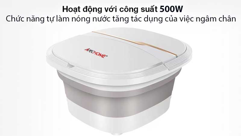 Chậu ngâm massage chân gấp gọn Apechome APH-MS21 - Hàng chính hãng