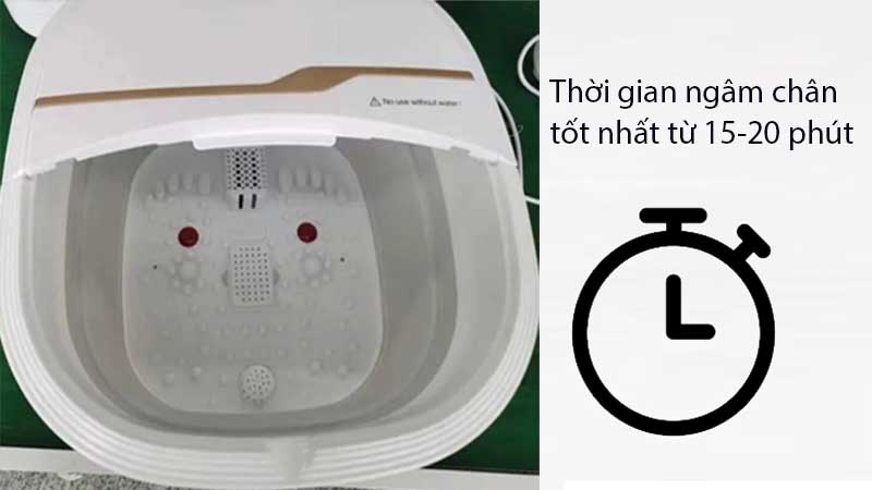 Chậu ngâm massage chân gấp gọn Apechome APH-MS21 - Hàng chính hãng