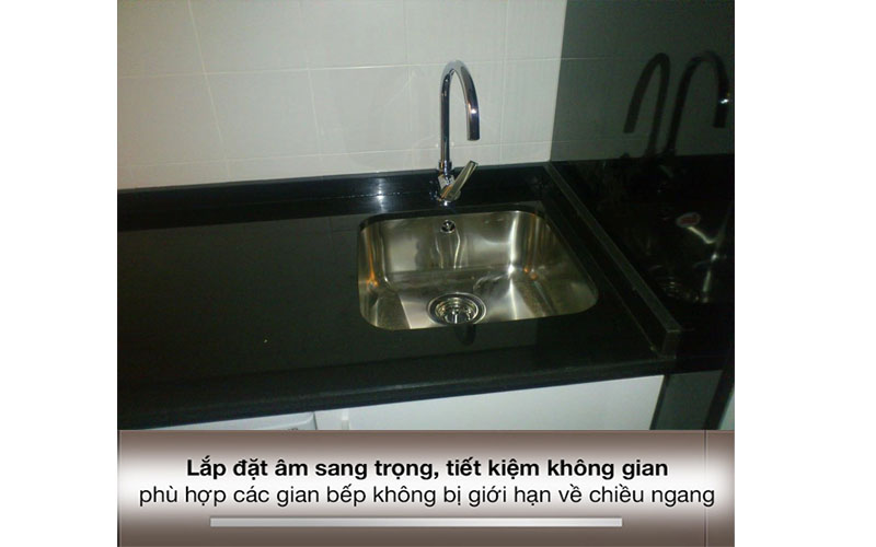 Thiết kế lắp âm của Chậu rửa inox Teka BE 40.40