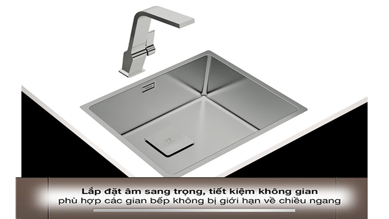 Chậu rửa Inox Teka FLEXLINEA RS15 50.40 - Hàng chính hãng