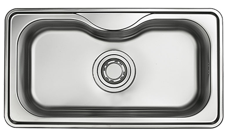 Chậu rửa bát 1 hố Hàn Quốc Lizens HS 870 - Hàng chính hãng