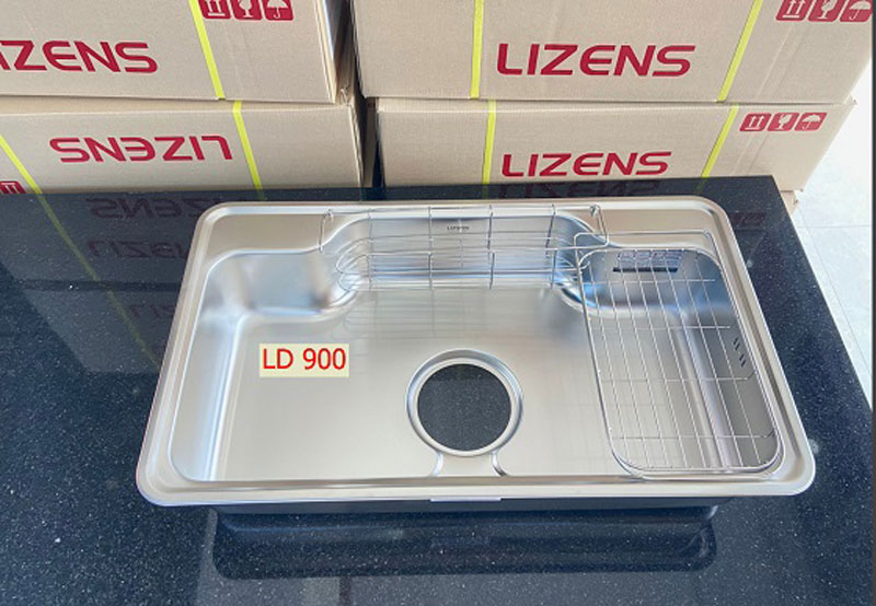 Chậu rửa bát 1 hố Hàn Quốc Lizens LD 900 - Hàng chính hãng