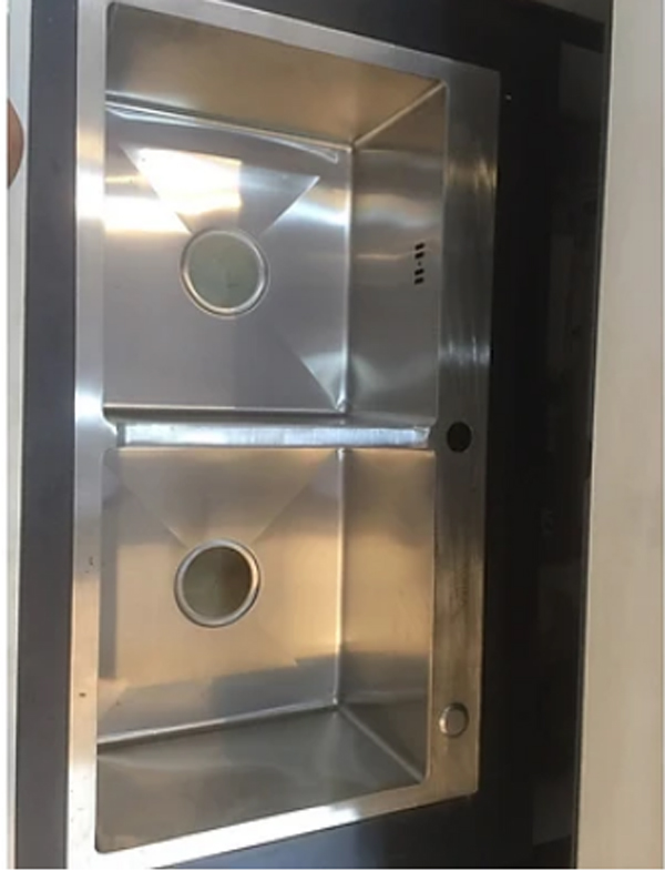 Chậu rửa bát inox 2 ngăn Pramie CP-8200 - Hàng chính hãng