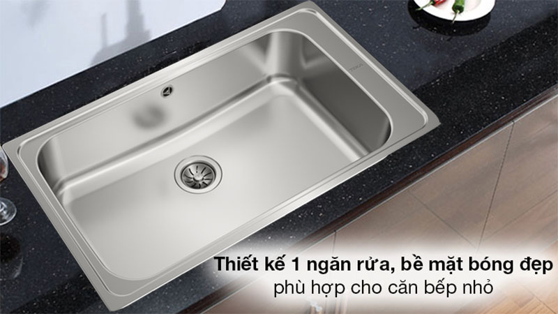 Chậu rửa inox Prami CP-5700 - Hàng chính hãng