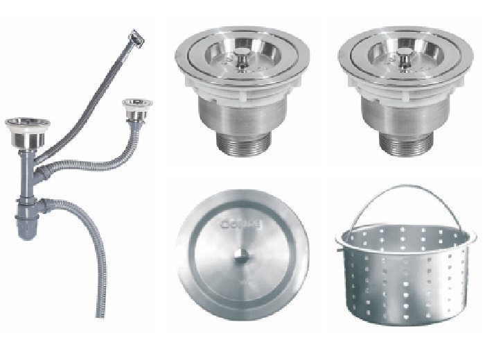 Chậu rửa bát Gorlde GD-5712 - Hàng chính hãng