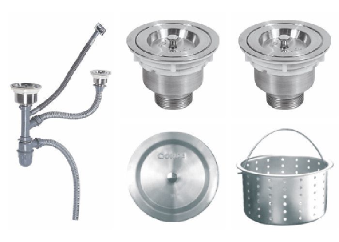 Chậu rửa bát Gorlde GD-5812	 - Hàng chính hãng