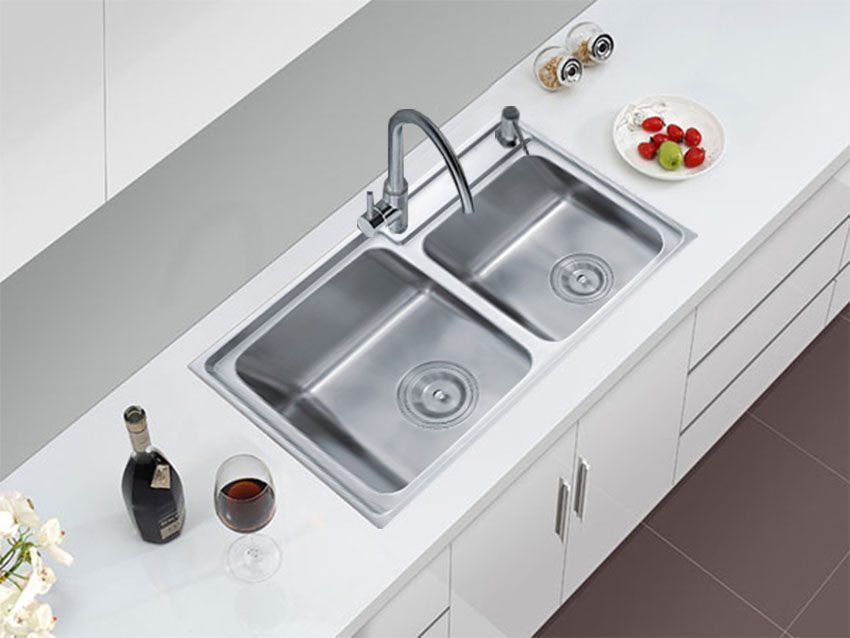 Chậu rửa bát Giovani GS-8245 PM với thiết kế lắp âm sang trọng