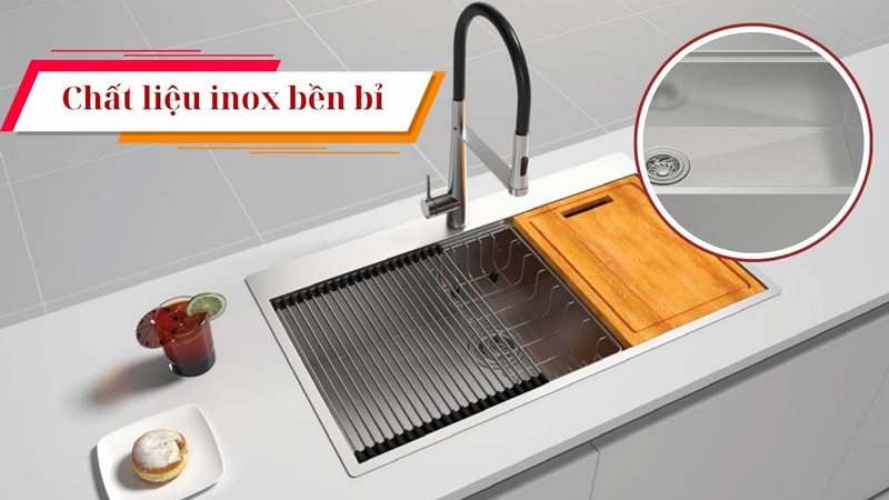 Chậu rửa bát Hafele HS24-SSN1S-8650 567.20.637I - Hàng chính hãng