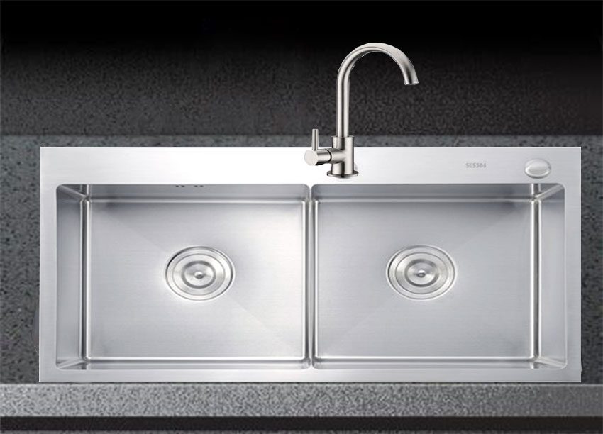 Chậu rửa bát Inox Canzy CZ-8245HB - Hàng chính hãng