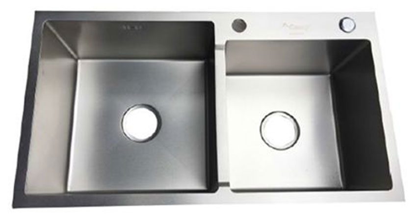 Chậu rửa bát Inox Canzy CZ 8245KNT - Hàng chính hãng