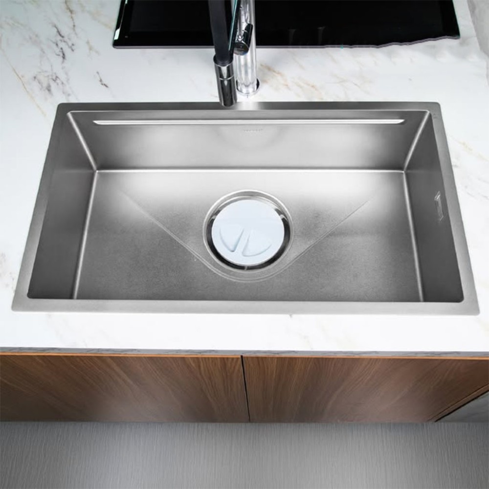 Chậu rửa bát Inox GrandX GX7845V - Hàng chính hãng