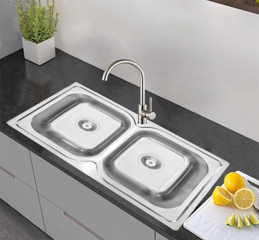 Chậu rửa bát Inox Hafele Torino HS-S7848 567.23.010 với thiết kế sang trọng