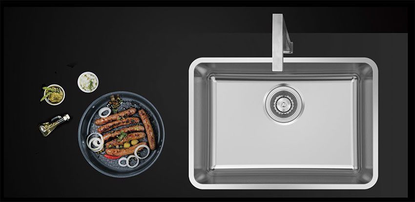 Chậu rửa chén Hafele Valerian HS-SS4650 565.86.331 với kiểu lắp âm hiện đại