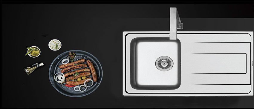 Chậu rửa chén Hafele Valerian HS-SSD8650 565.86.341 - Hàng chính hãng