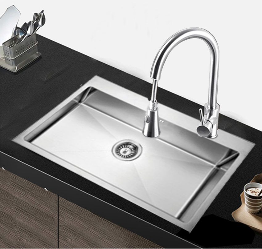Chậu rửa bát đơn Roland RL 6045 - Hàng chính hãng
