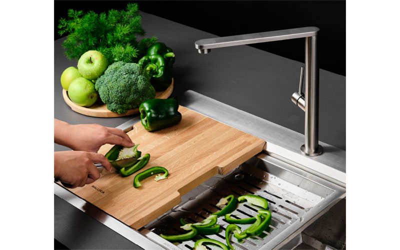 Chậu rửa chén inox Slide Malloca MS-862 - Hàng chính hãng