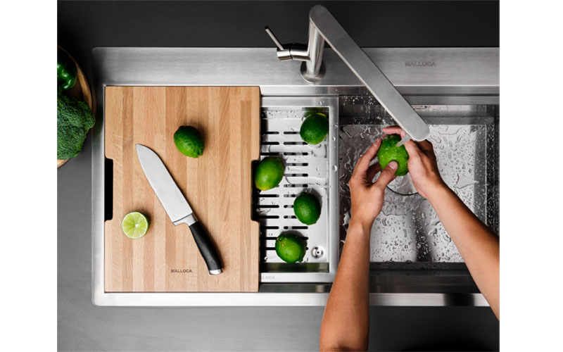 Chậu rửa chén inox Slide Malloca MS-862 - Hàng chính hãng