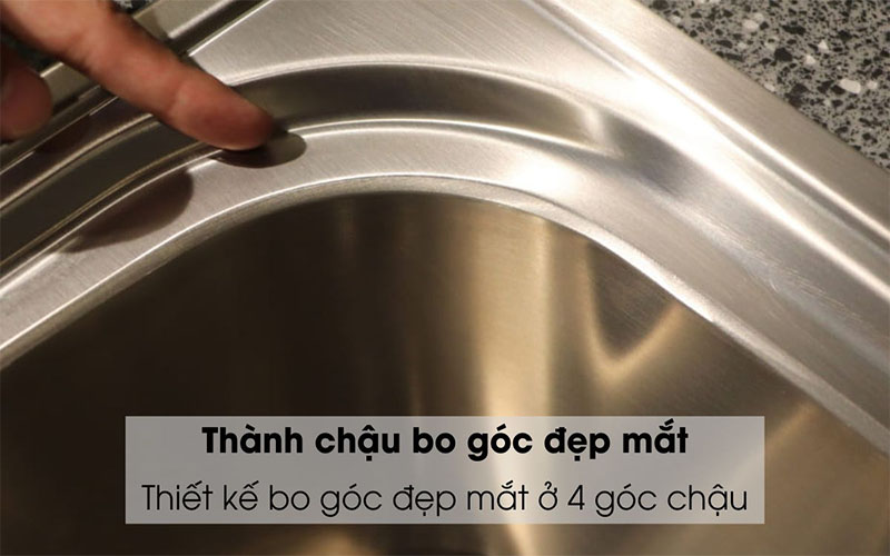 Chậu rửa chén 2 ngăn Malloca MS-6075 - Hàng chính hãng