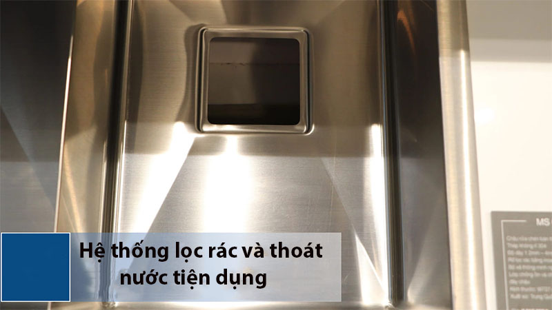 Chậu rửa chén 2 ngăn Malloca MS-620T - Hàng chính hãng